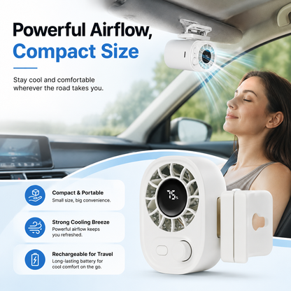 Smart Portable Rechargeable Fan